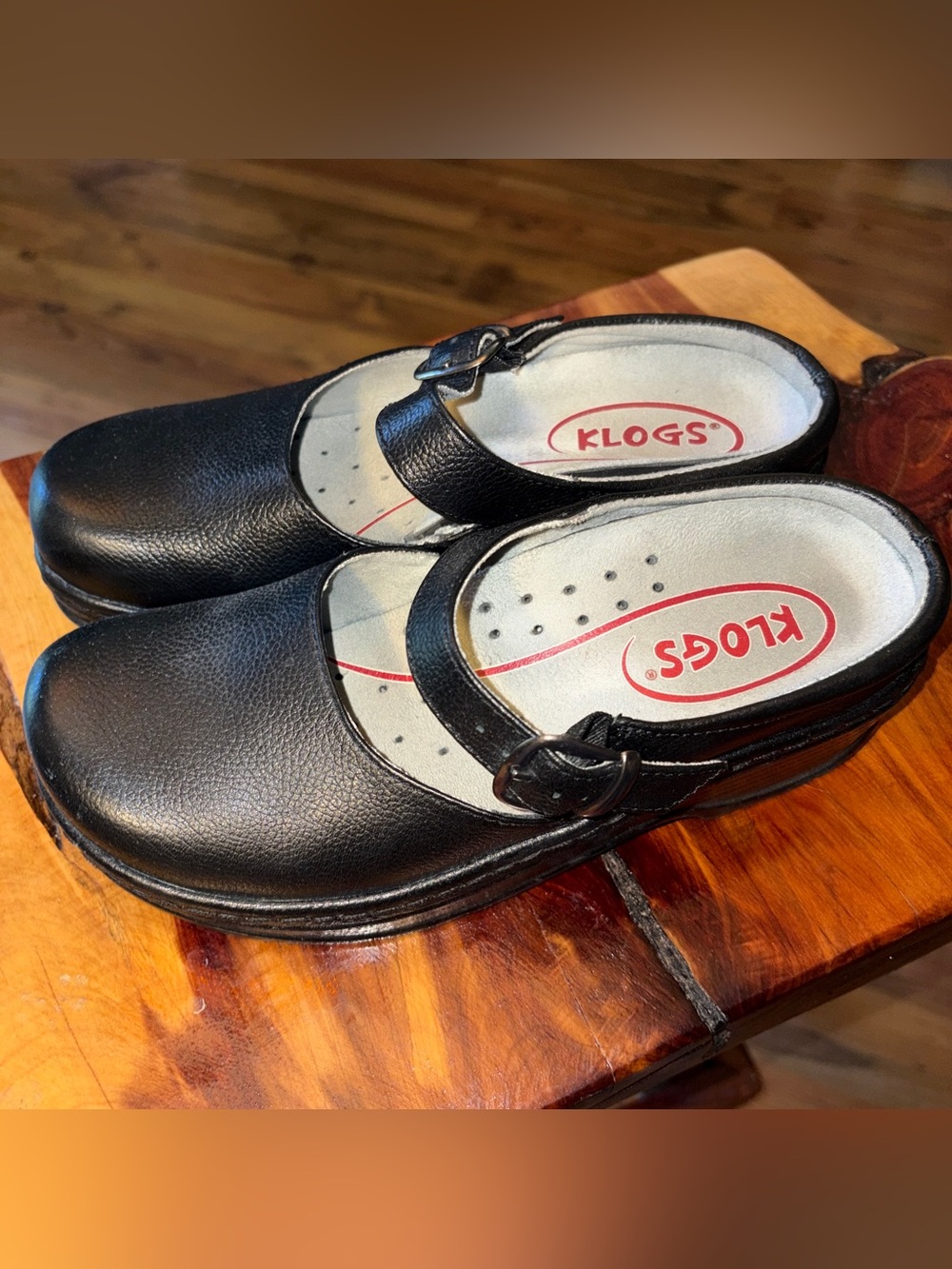Klogs Leather Slip-On Mary Jane 7